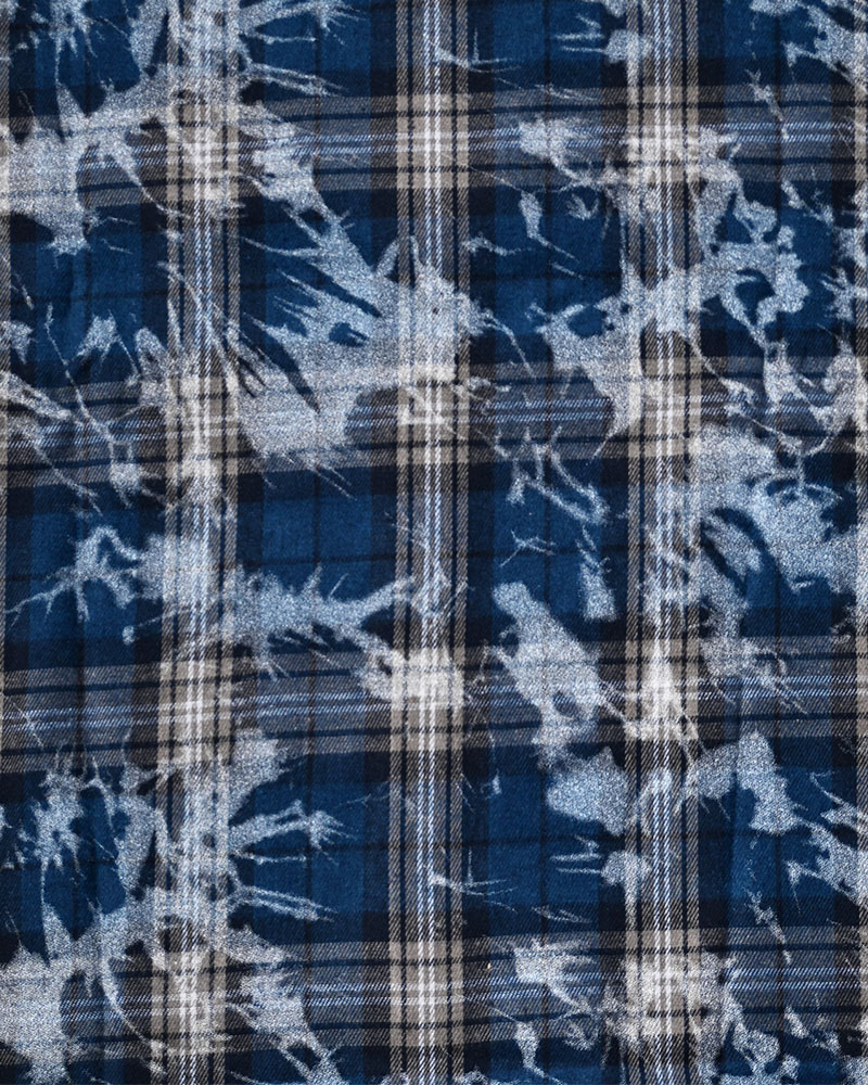 DECADENT CHECK SHIRT -BLUE-
