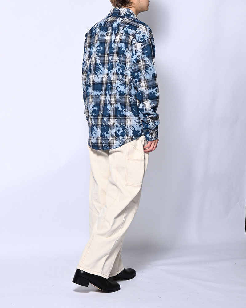 DECADENT CHECK SHIRT -BLUE-