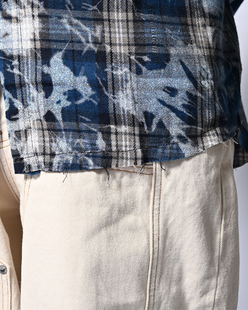 DECADENT CHECK SHIRT -BLUE-