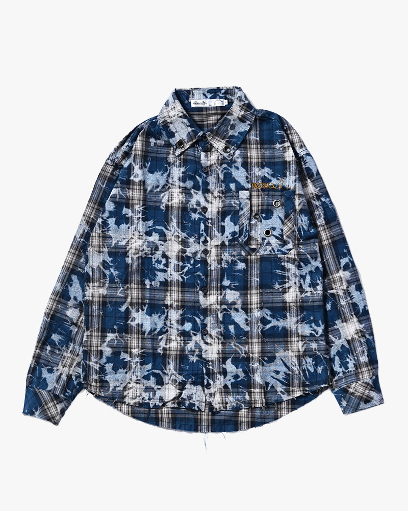 DECADENT CHECK SHIRT -BLUE-