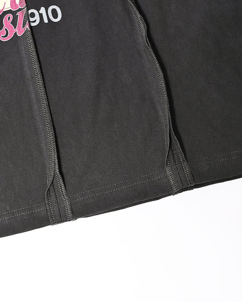 FADE SWITCHING TEE -BLACK-