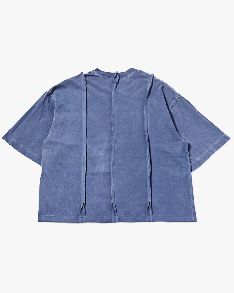 FADE SWITCHING TEE -BLUE-