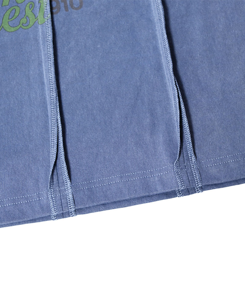 FADE SWITCHING TEE -BLUE-