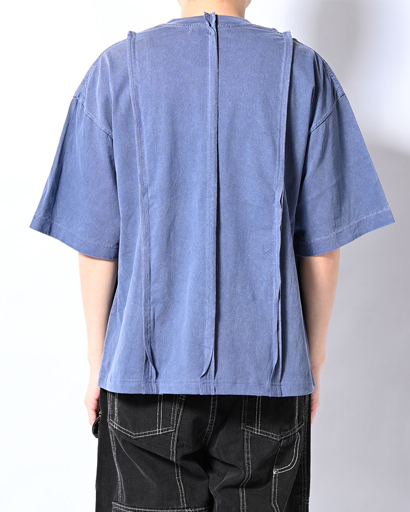 FADE SWITCHING TEE -BLUE-