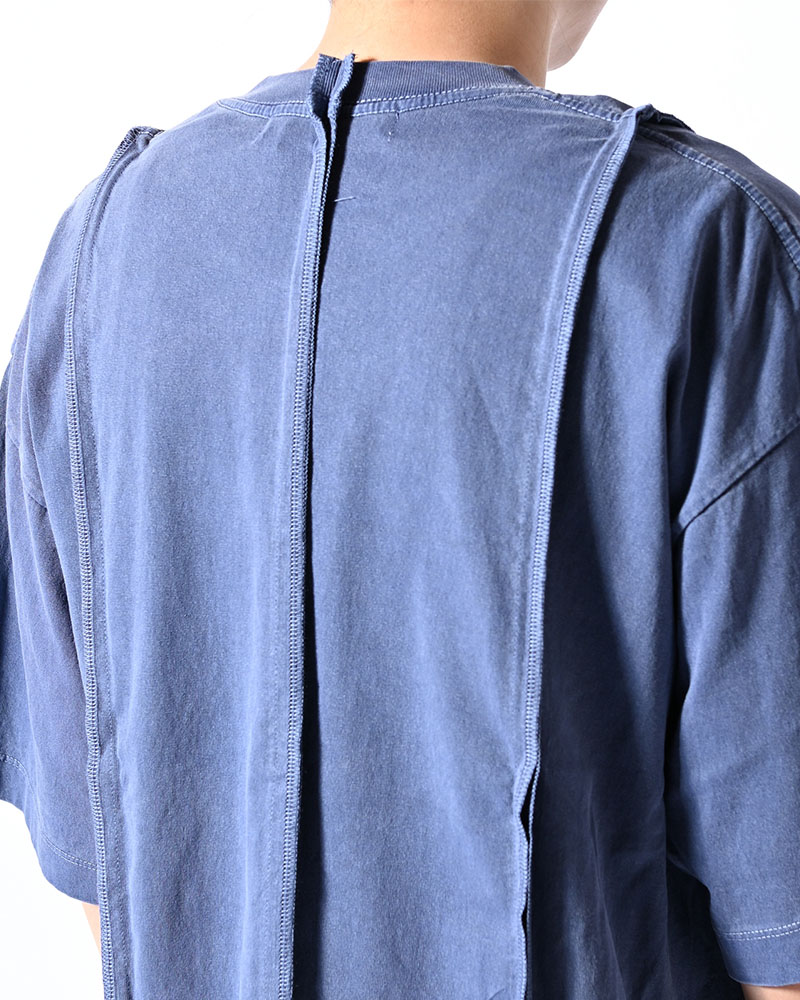 FADE SWITCHING TEE -BLUE-
