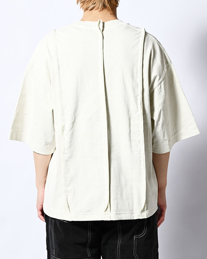 FADE SWITCHING TEE -OFF WHITE-