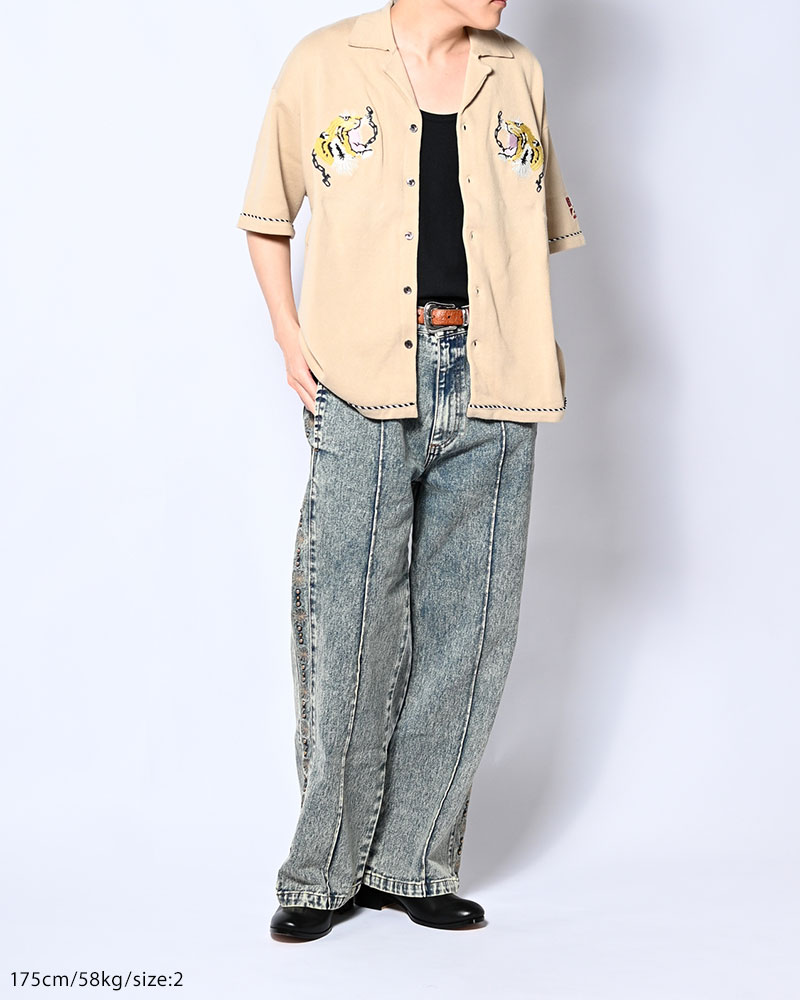 SUKA KNIT SHIRT -OFF WHITE-