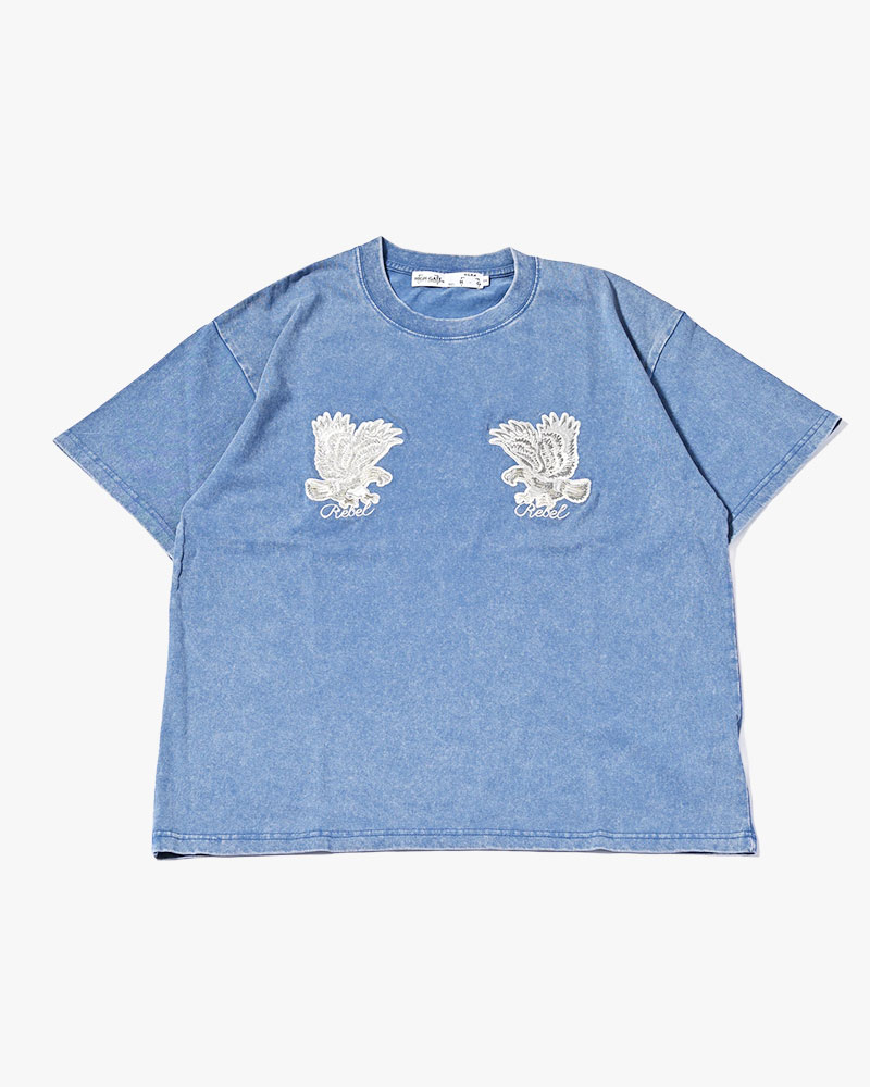 PIGMENT SUKA EAGLE TEE -BLUE-