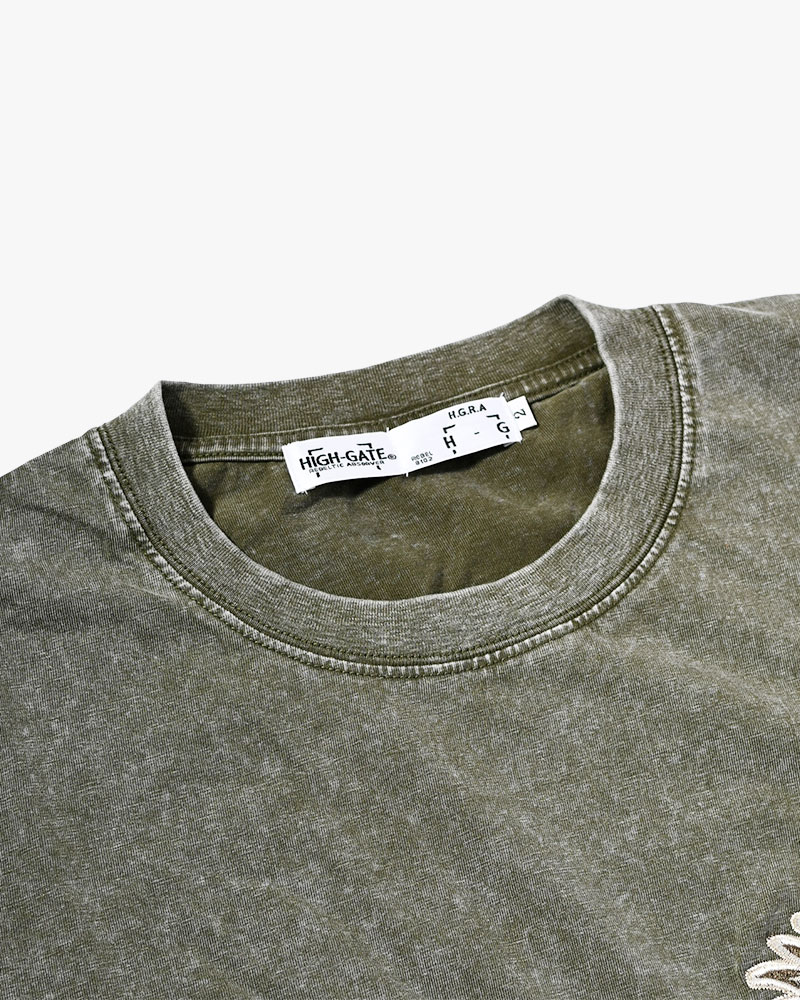 PIGMENT SUKA EAGLE TEE -KHAKI-