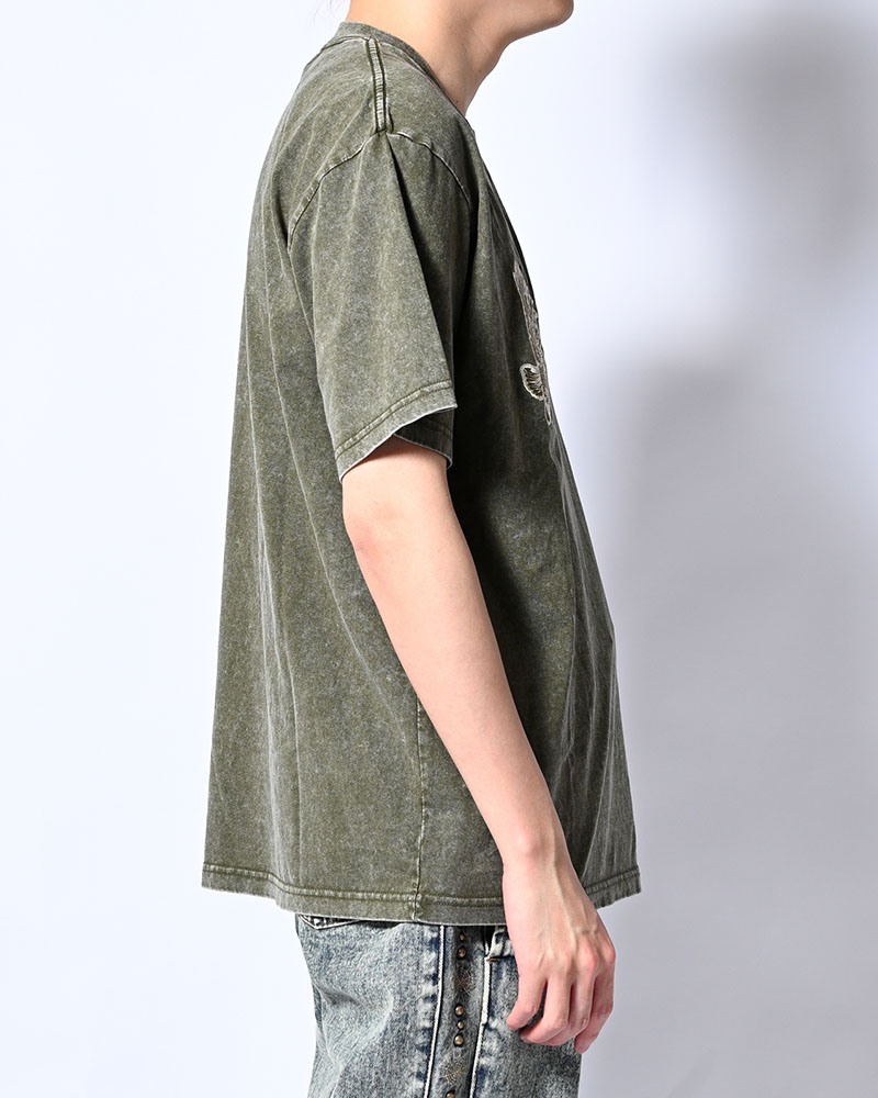 PIGMENT SUKA EAGLE TEE -KHAKI-