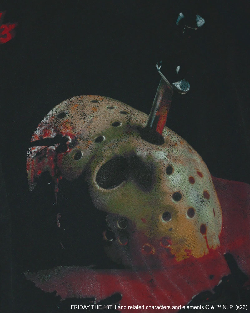 MASK TEE -BLACK-