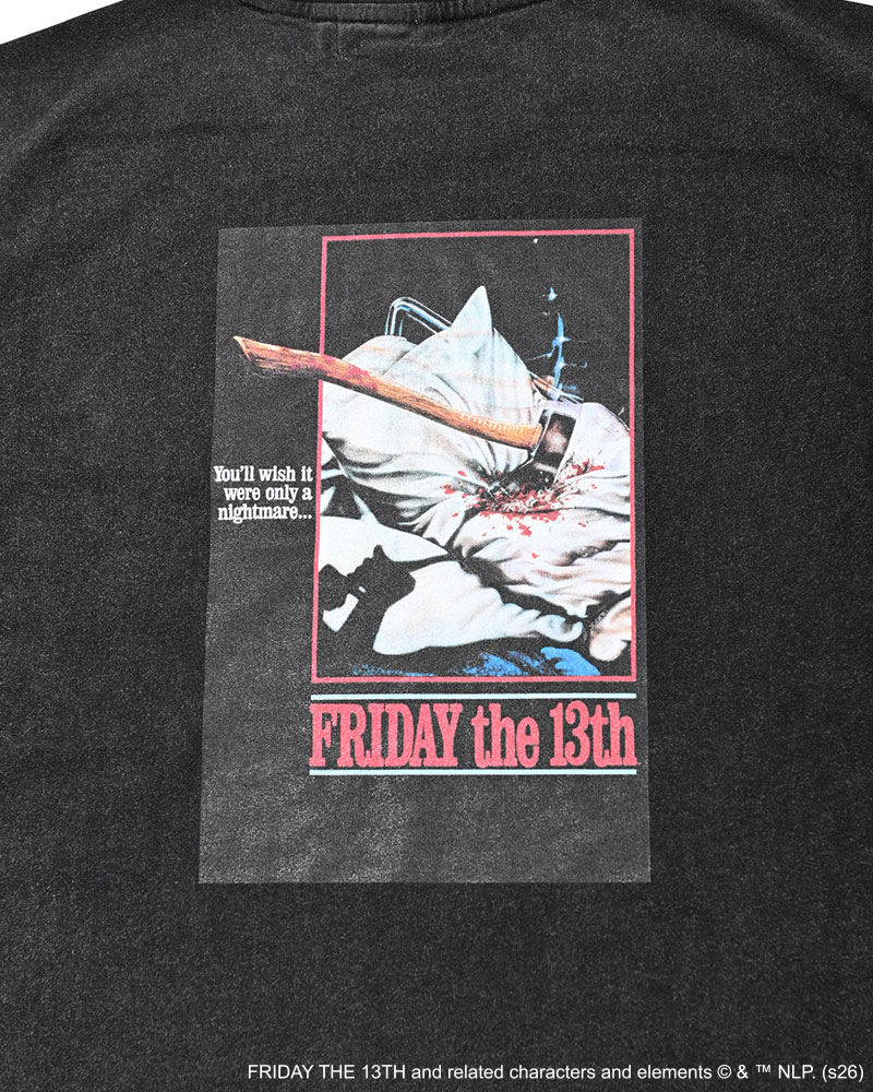 FRIDAY THE 13 TEE -BLACK-