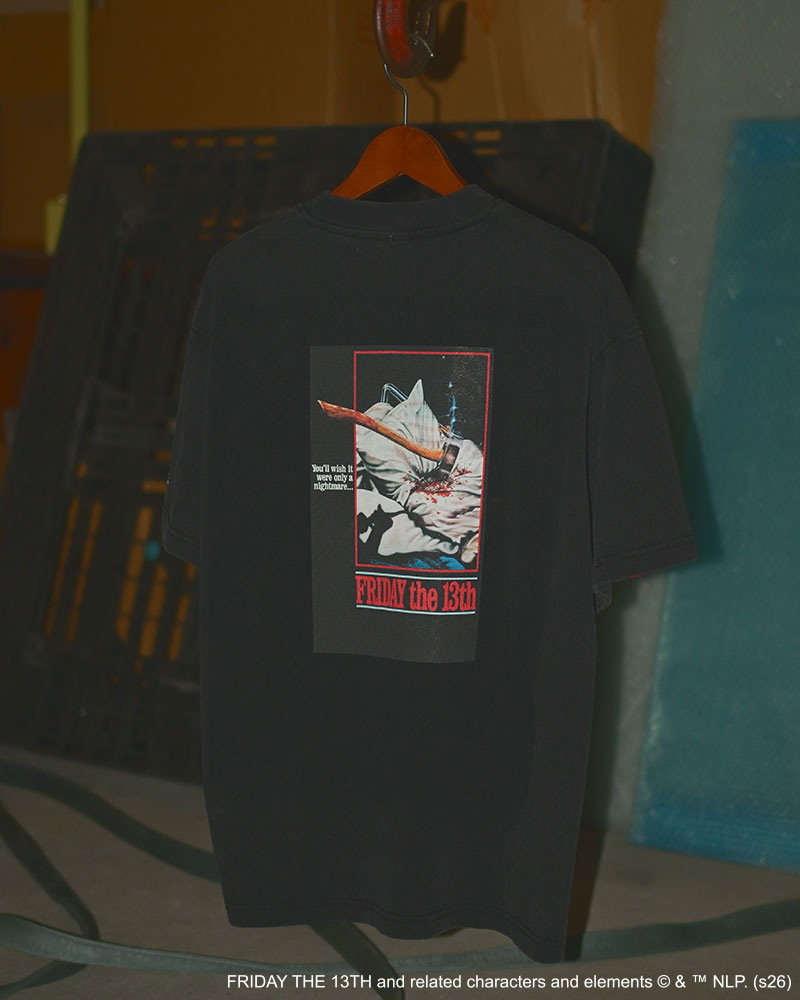 FRIDAY THE 13 TEE -BLACK-
