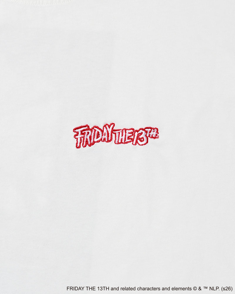 FRIDAY THE 13 TEE -WHITE-