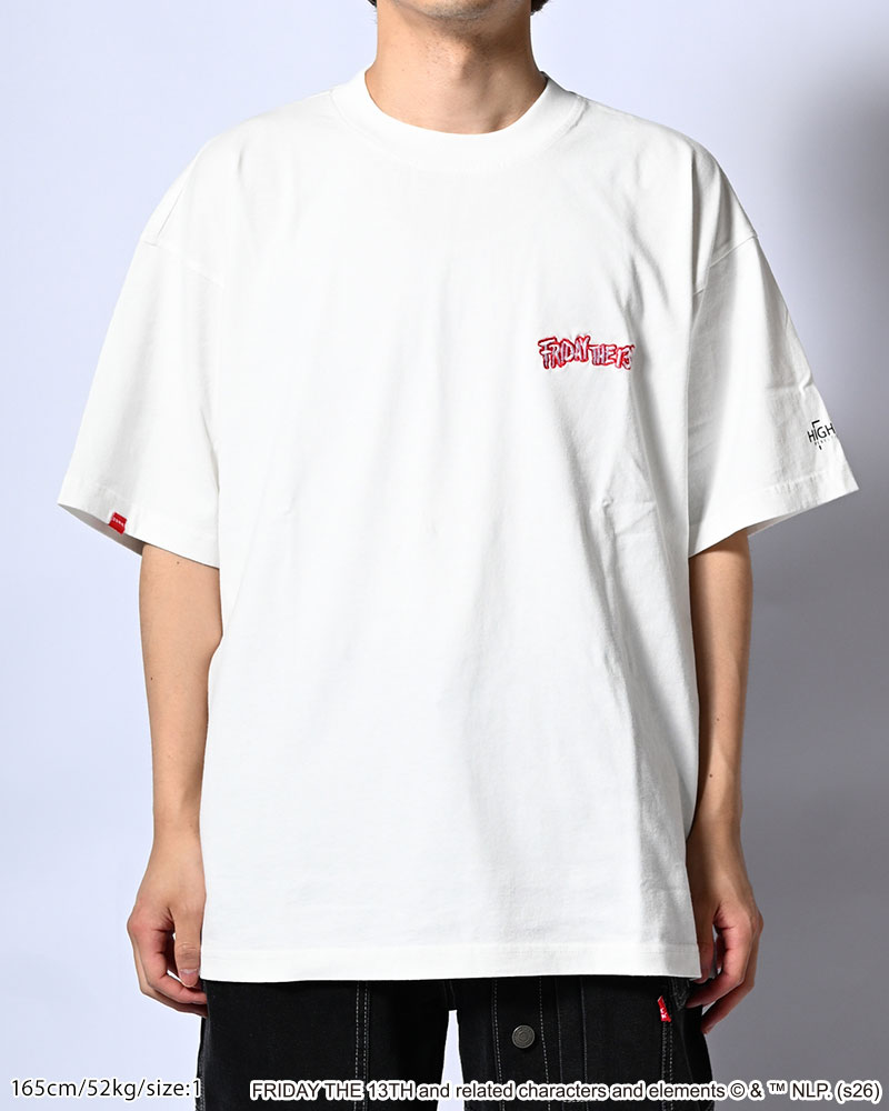 FRIDAY THE 13 TEE -WHITE-