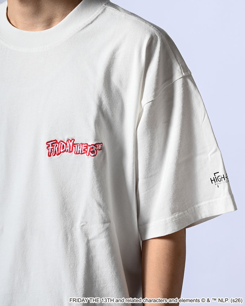 FRIDAY THE 13 TEE -WHITE-