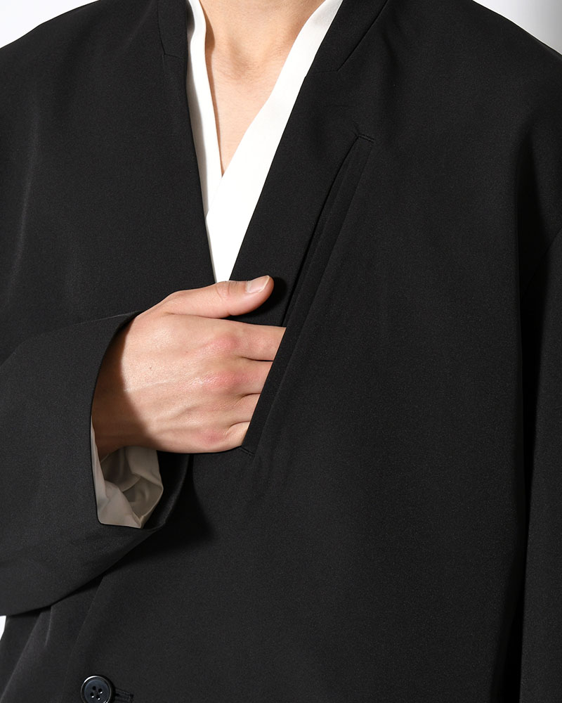 ROBE JACKET -BLACK-