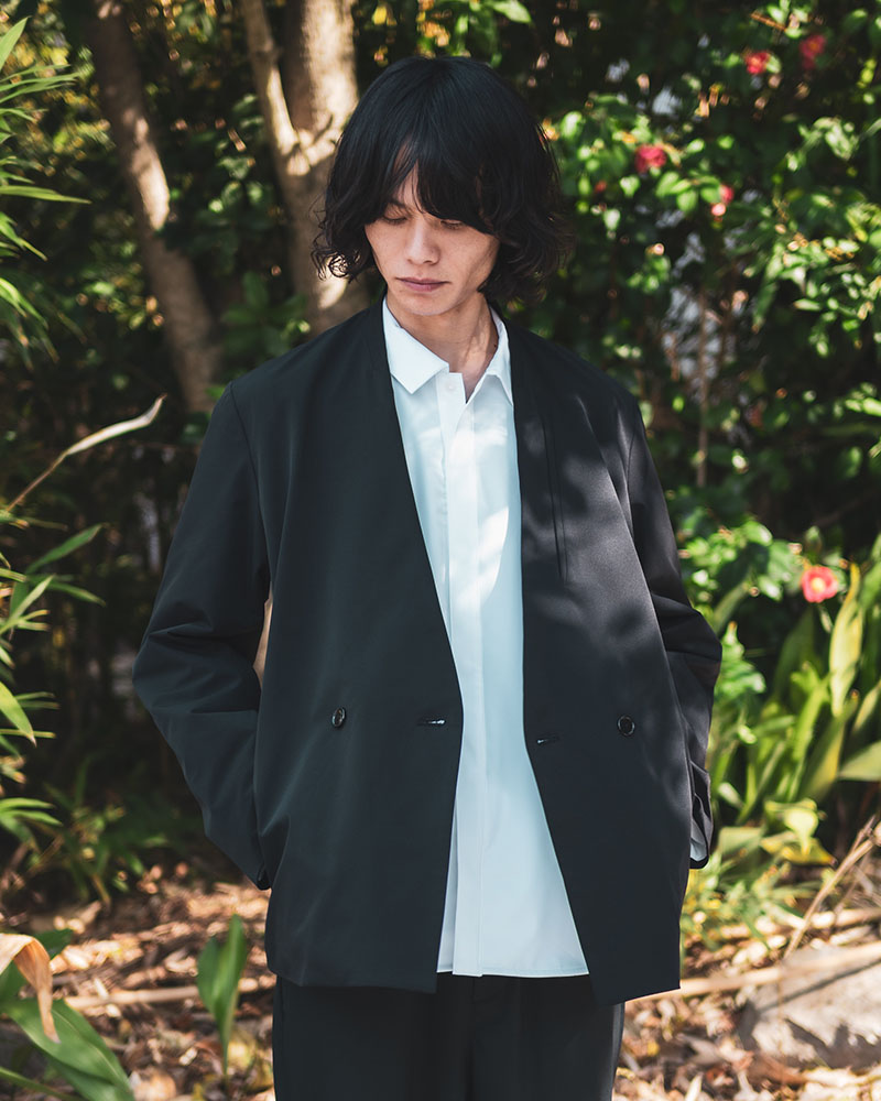 ROBE JACKET -BLACK-