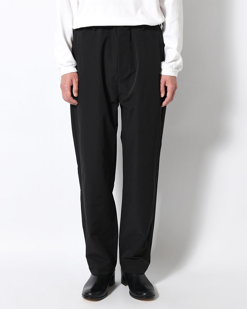 EASY TAPERED PANTS -BLACK-