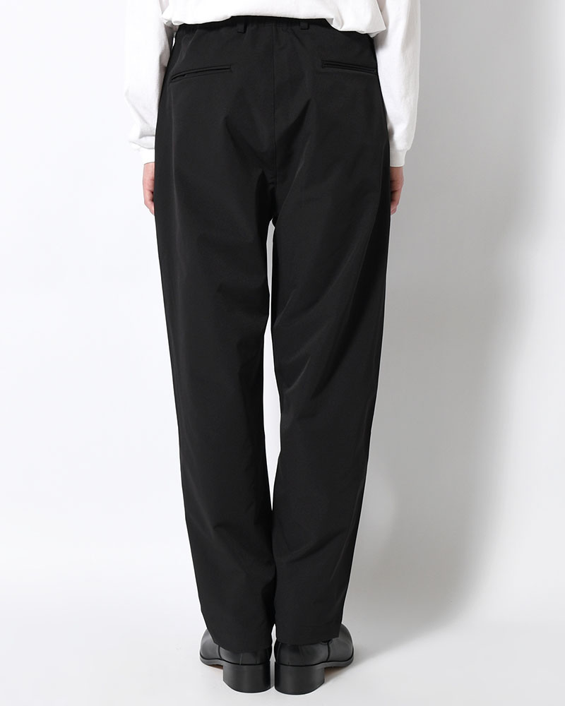 EASY TAPERED PANTS -BLACK-