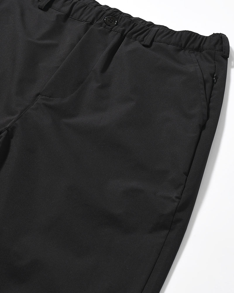 EASY TAPERED PANTS -BLACK-