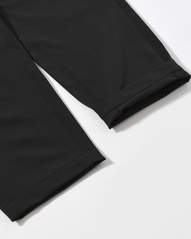 EASY TAPERED PANTS -BLACK-