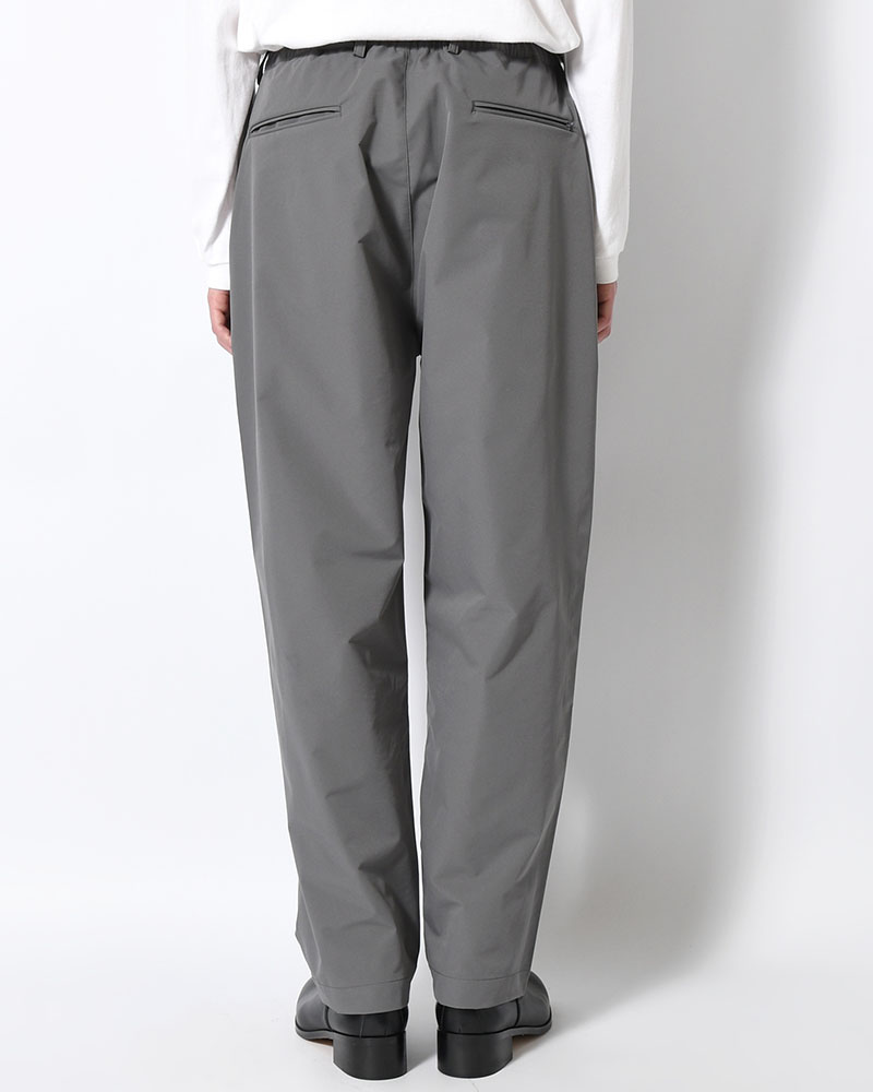 EASY TAPERED PANTS -GRAY-