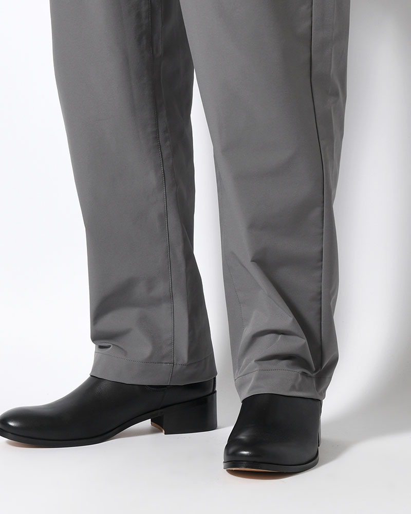 EASY TAPERED PANTS -GRAY-