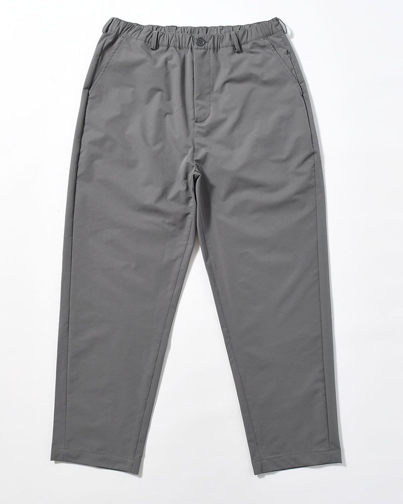 EASY TAPERED PANTS -GRAY-