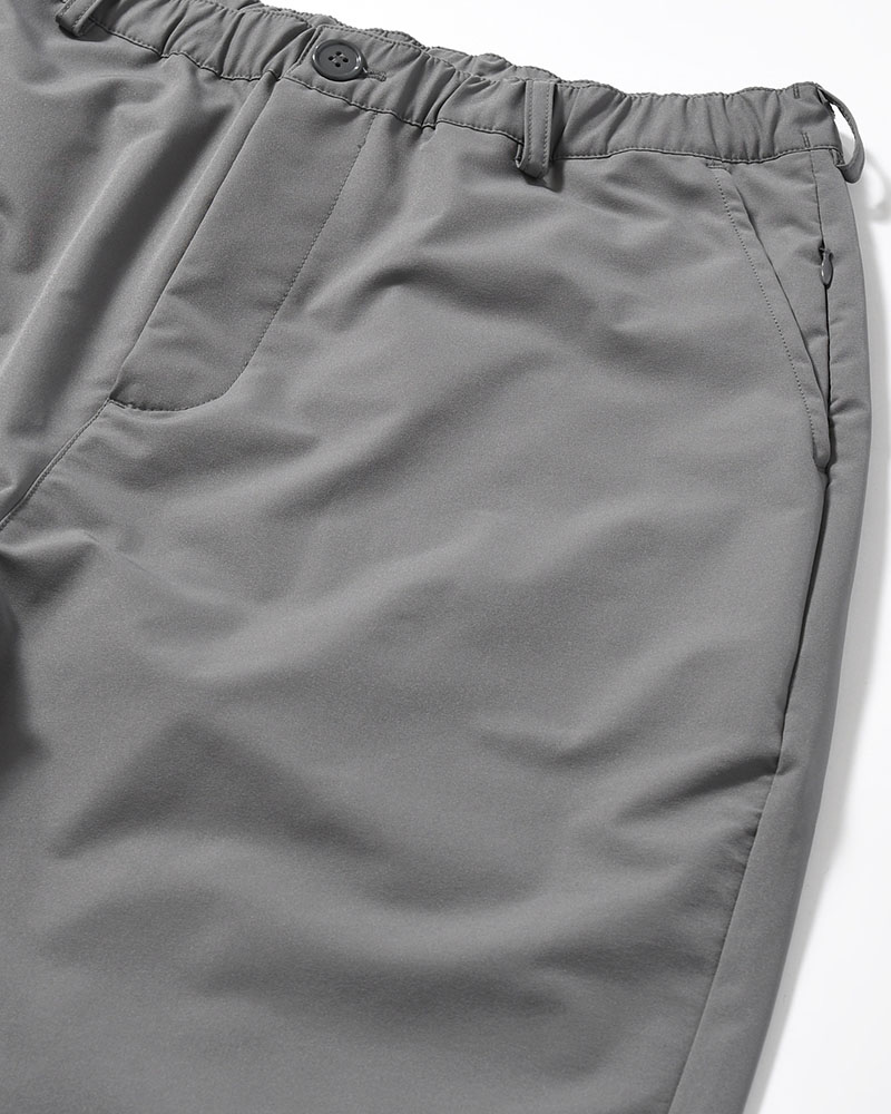 EASY TAPERED PANTS -GRAY-
