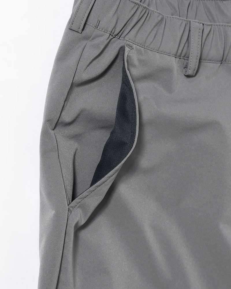 EASY TAPERED PANTS -GRAY-