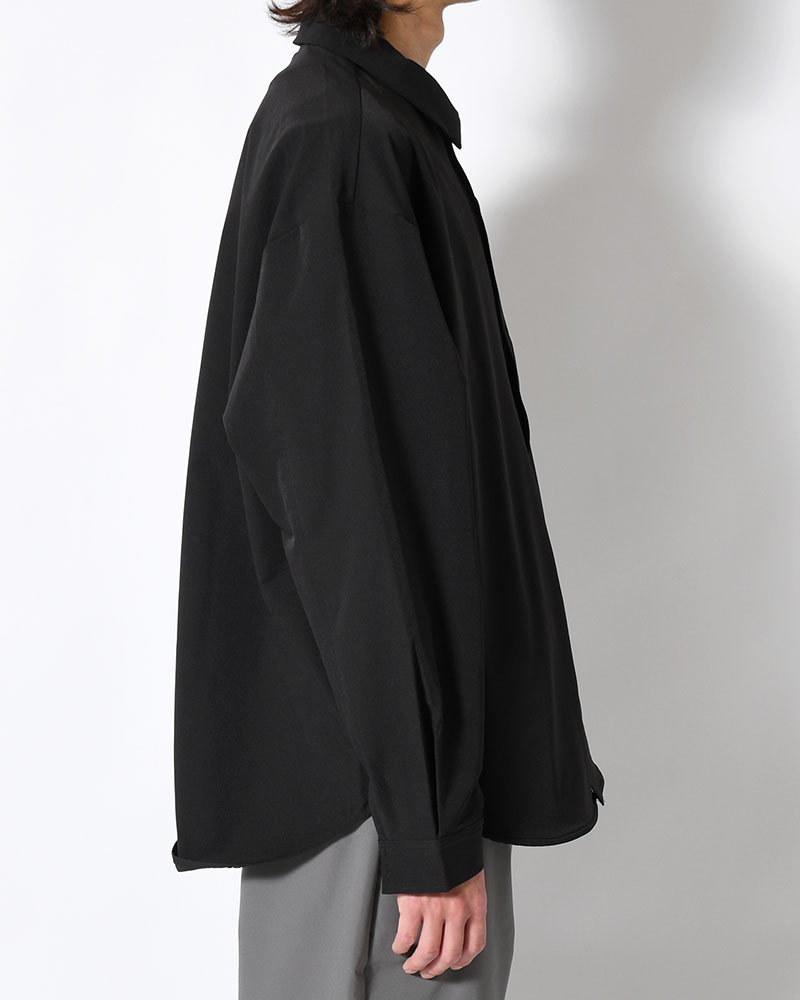 SNAP EASY SHIRT -BLACK-