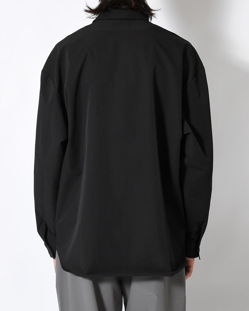 SNAP EASY SHIRT -BLACK-