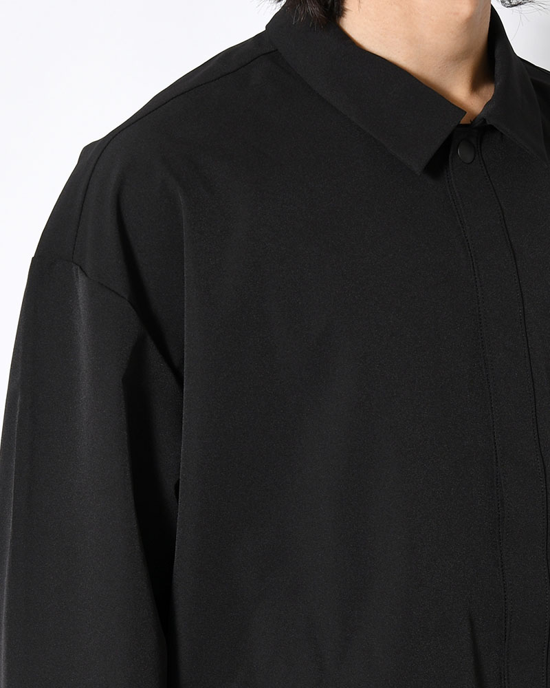 SNAP EASY SHIRT -BLACK-