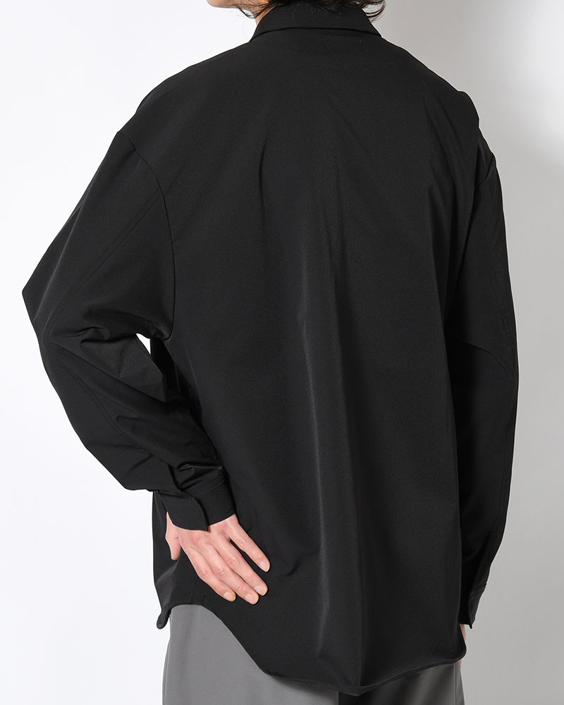 SNAP EASY SHIRT -BLACK-