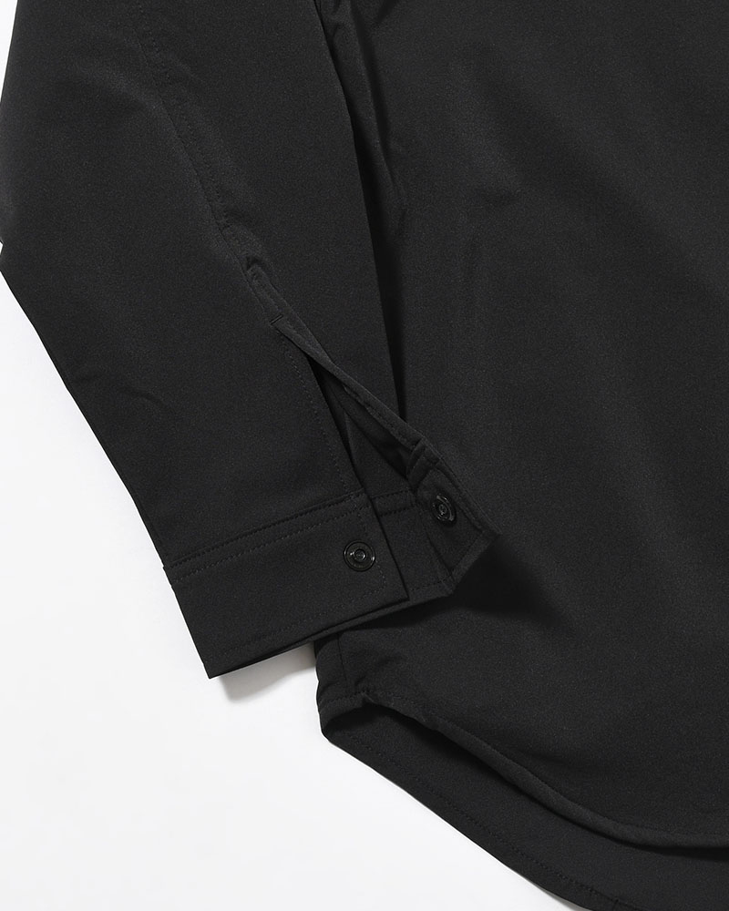 SNAP EASY SHIRT -BLACK-