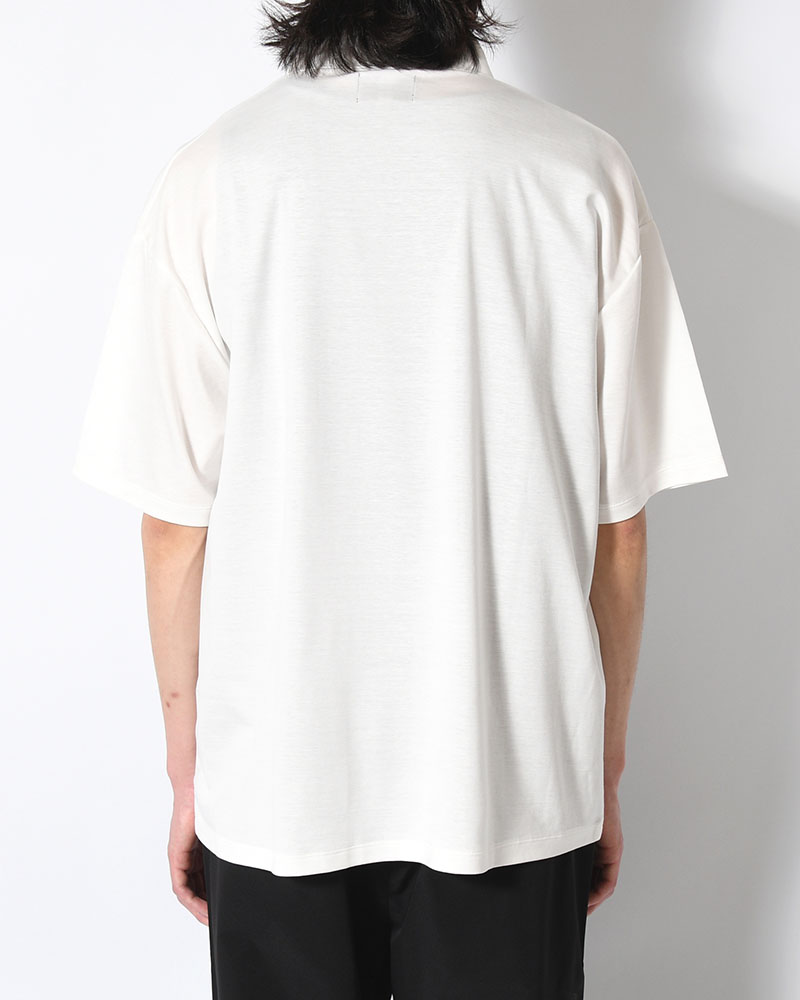 和 NECK S/S TEE -WHITE-