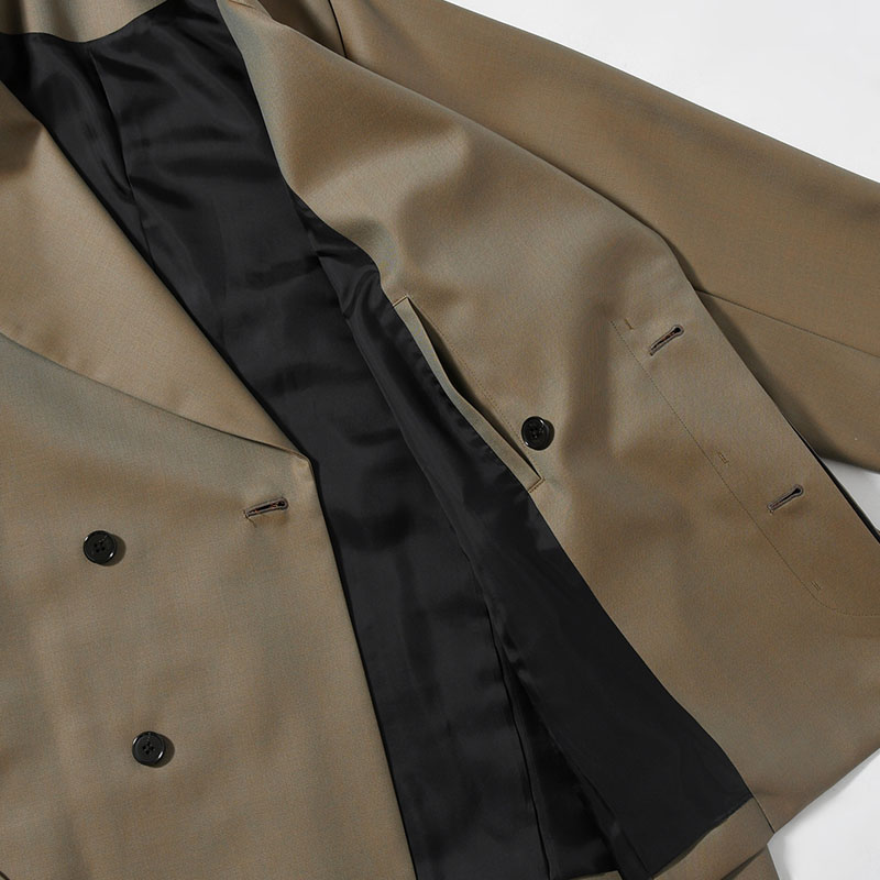 BELTED SHORT TRENCH -2.COLOR-