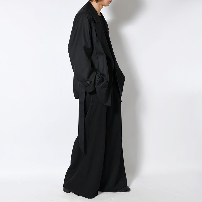 BELTED SHORT TRENCH -2.COLOR-