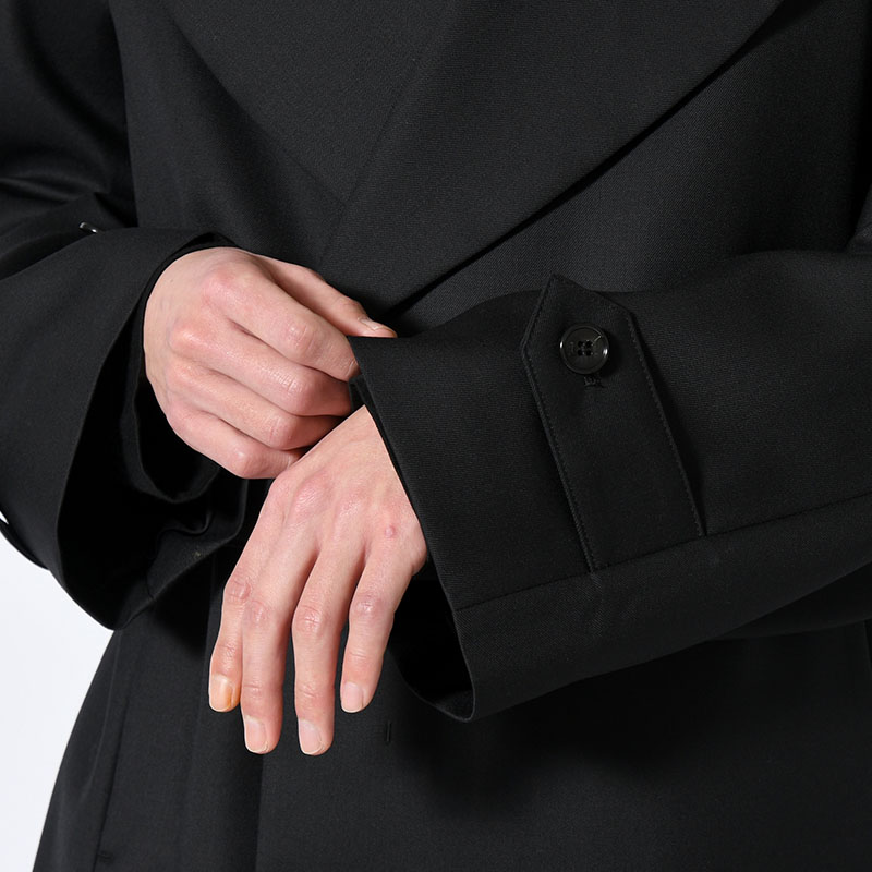 BELTED SHORT TRENCH -2.COLOR-