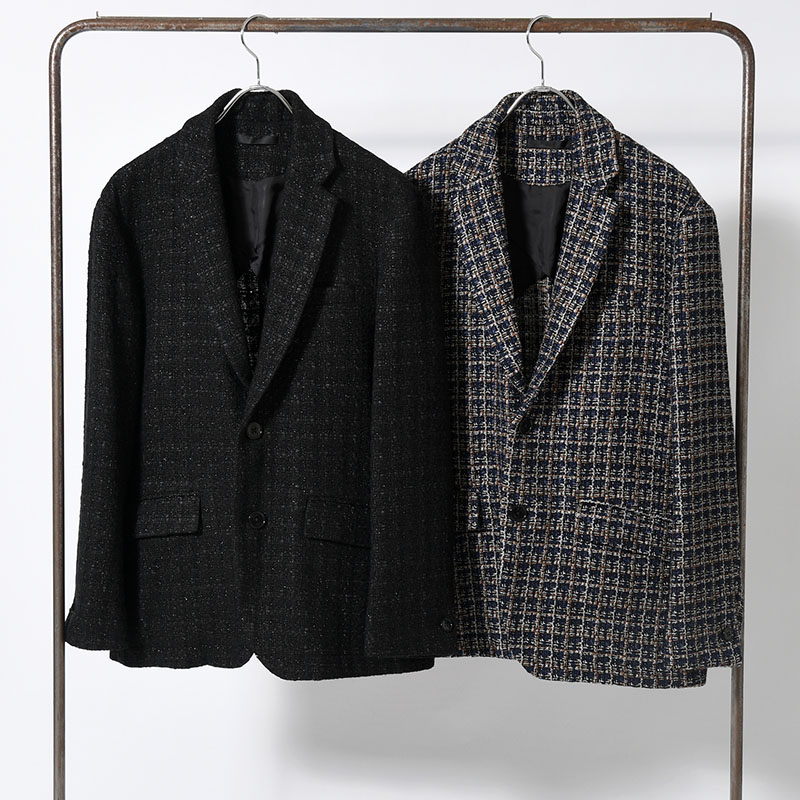 SUMMER TWEED TAILORED JACKET -2.COLOR-
