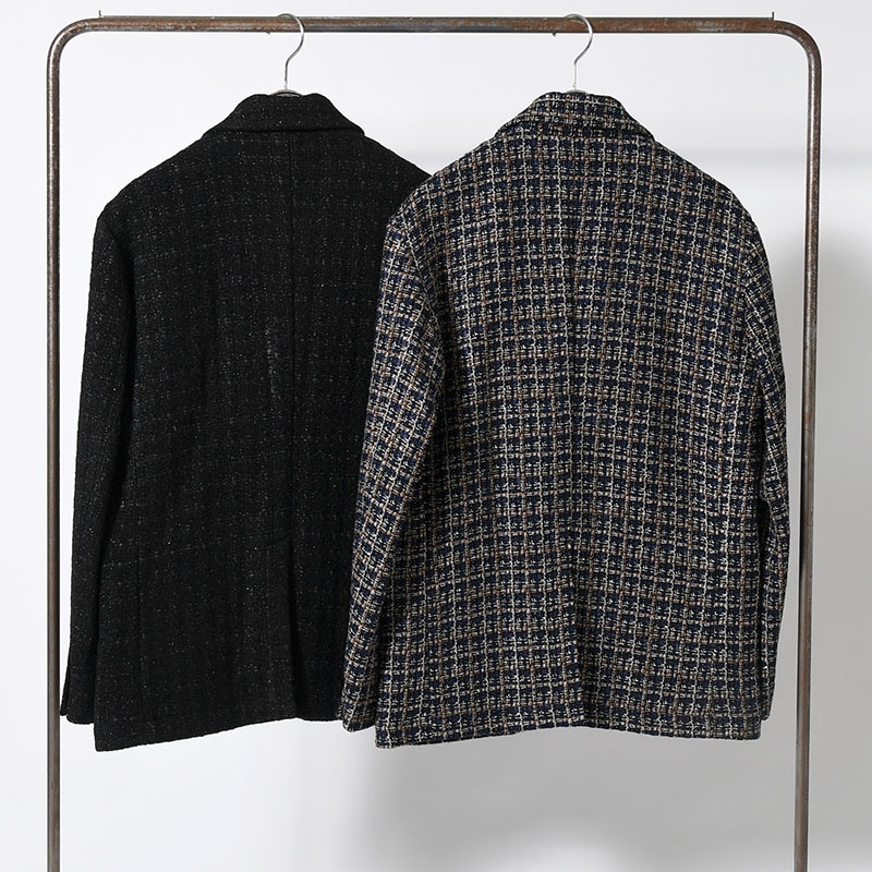 SUMMER TWEED TAILORED JACKET -2.COLOR-
