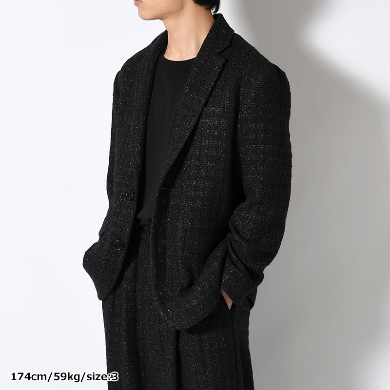 SUMMER TWEED TAILORED JACKET -2.COLOR-