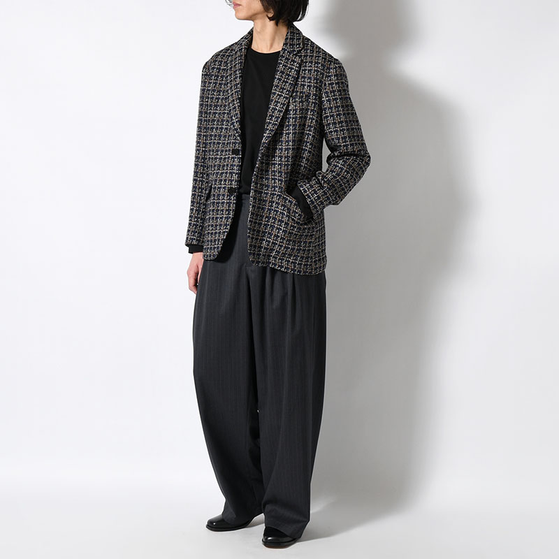 SUMMER TWEED TAILORED JACKET -2.COLOR-