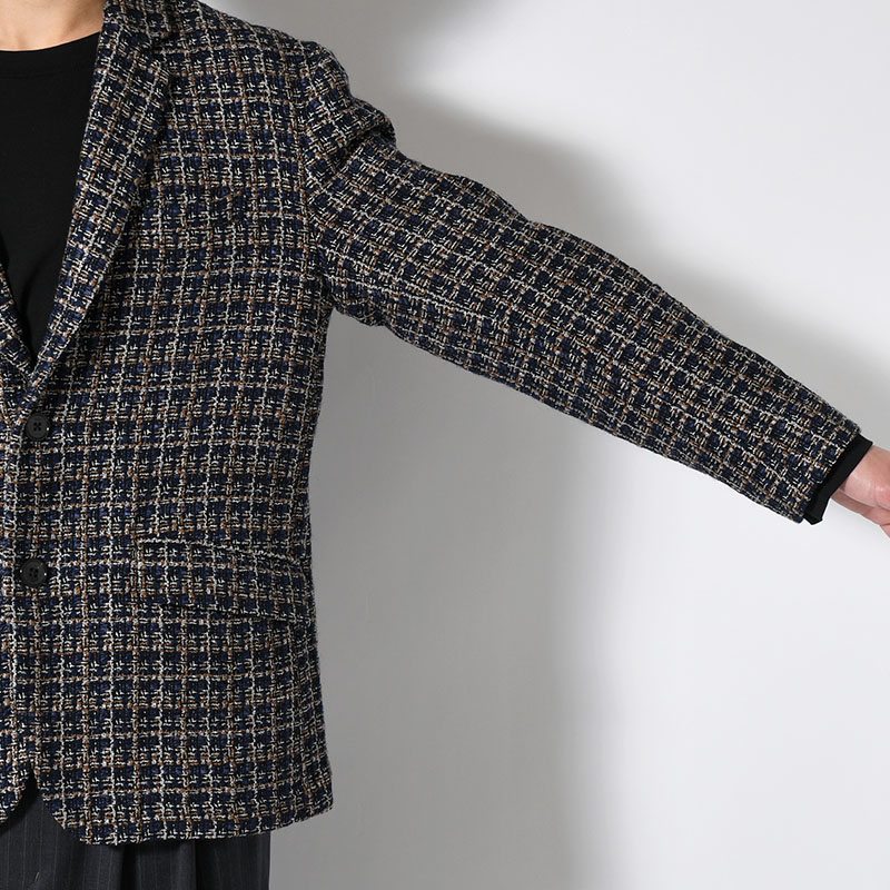 SUMMER TWEED TAILORED JACKET -2.COLOR-