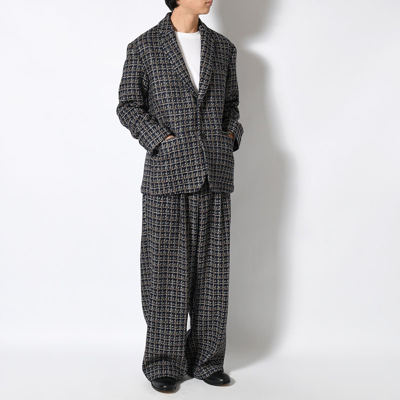 SUMMER TWEED TAILORED JACKET -2.COLOR-