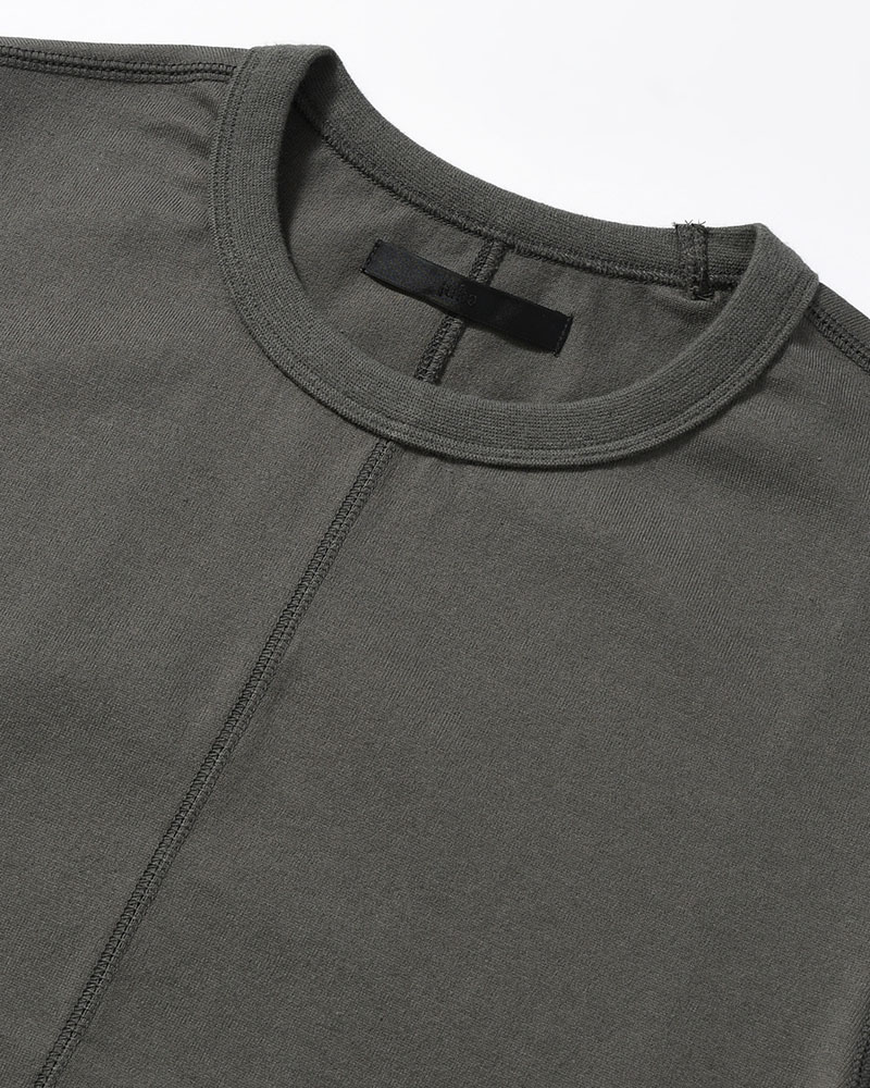 SIGNATURE SKIN TEE -CHARCOAL-
