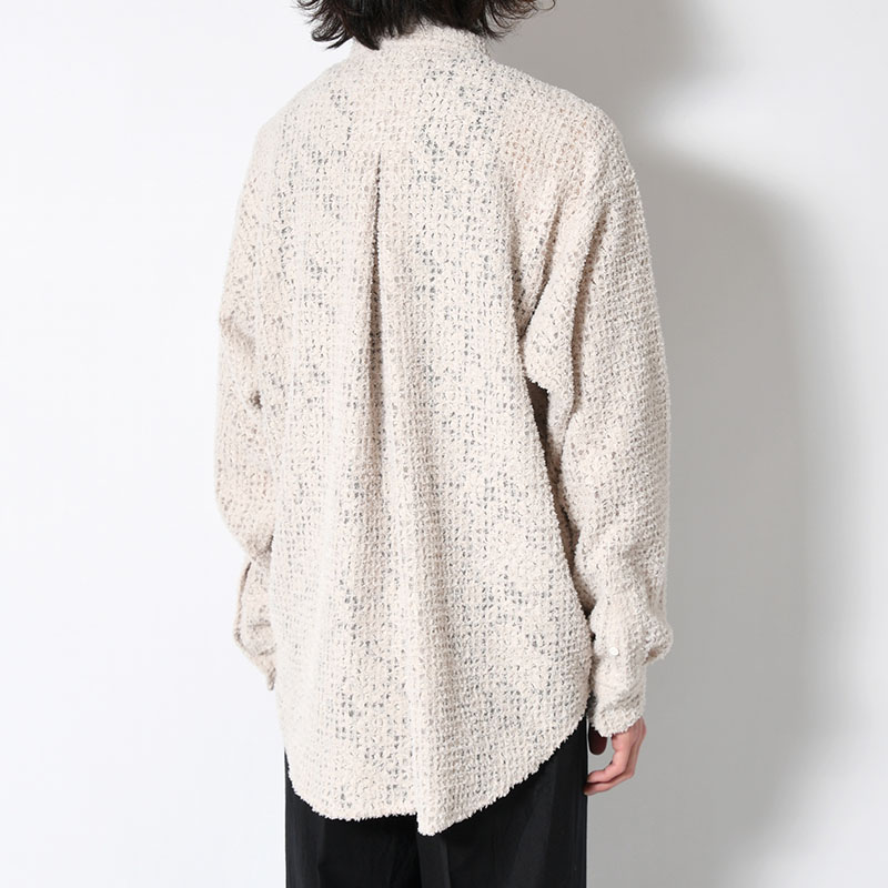 FEATHER LACE SHIRT -2.COLOR-