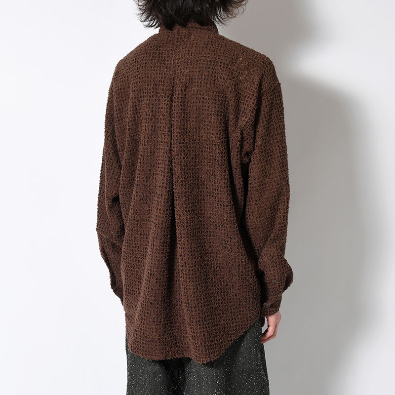 FEATHER LACE SHIRT -2.COLOR-