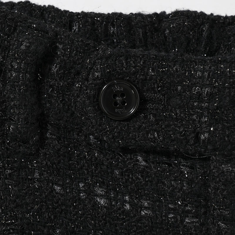 2TUCK WIDE SUMMER TWEED PANTS -2.COLOR-